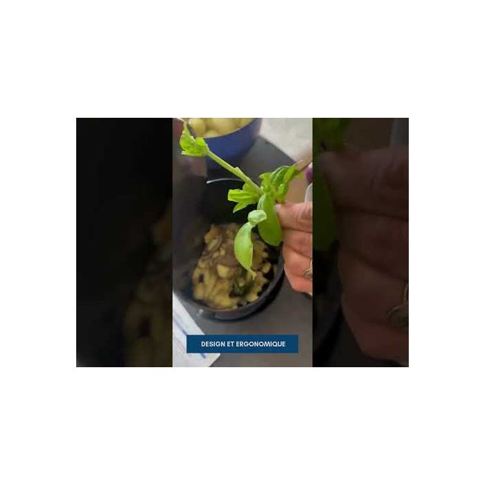 Poubelle à compost ORGANKO DAILY 3,3L gris clair SKAZA