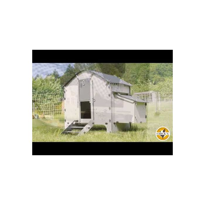 Hühnerstall für 4 Hühner Harmony by Chick'A®.