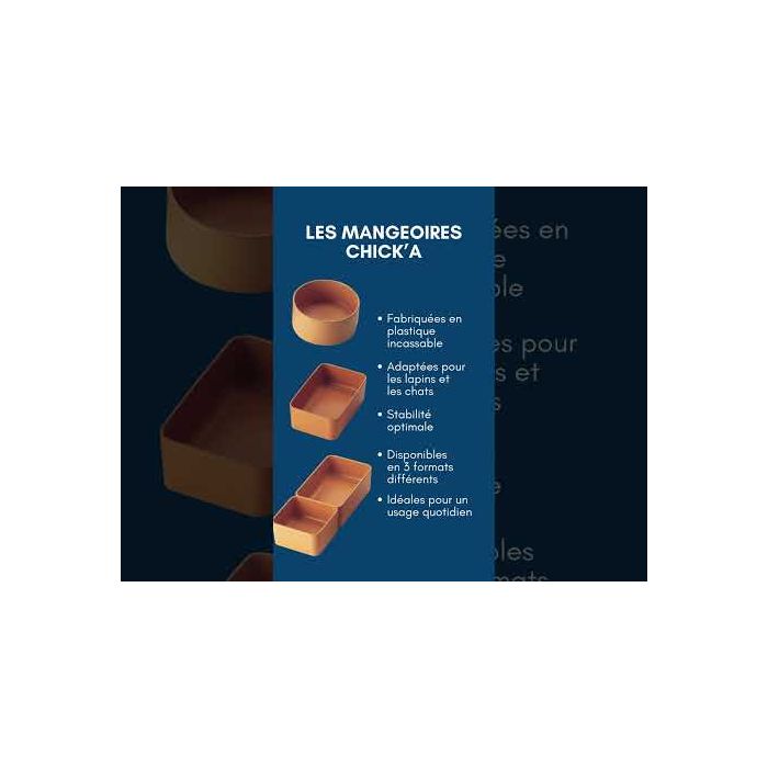 Kaninchen-Taubentrog/Rund