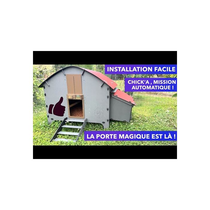 Automatic doorman for chicken coop CHICK'A