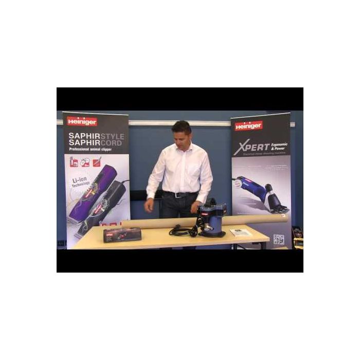 Evo professional shearing plant, 230 v 300 w. 3 speeds, flexible shaft