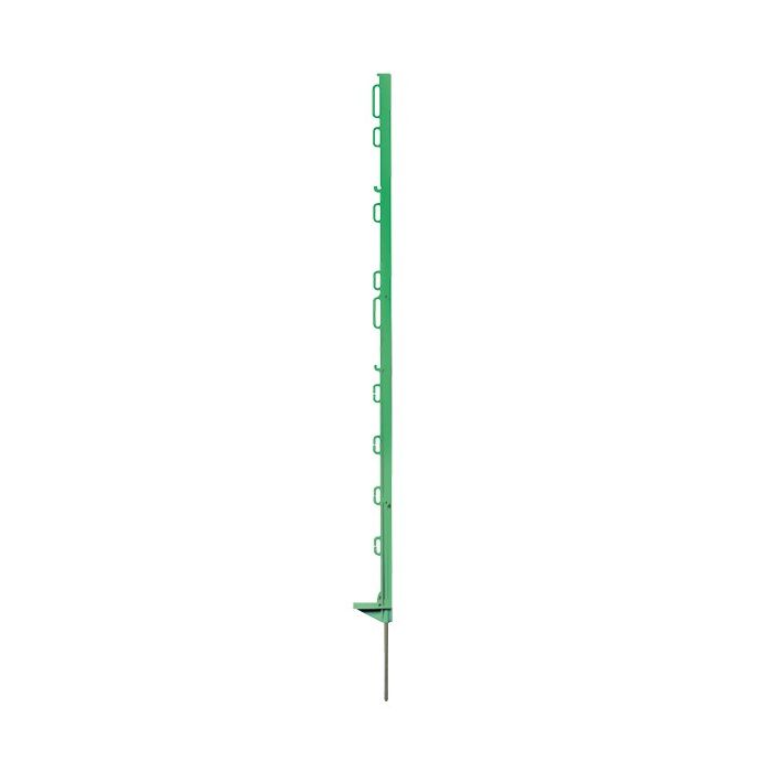 10 Green fence posts in plastic 105 cm HORIZONT  