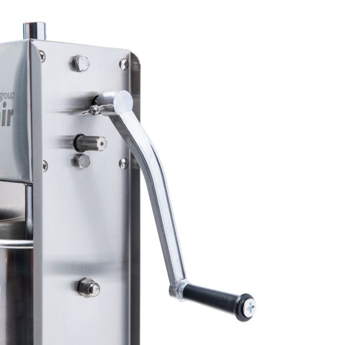 Poussoir à saucisse vertical en inox 5,5 kg