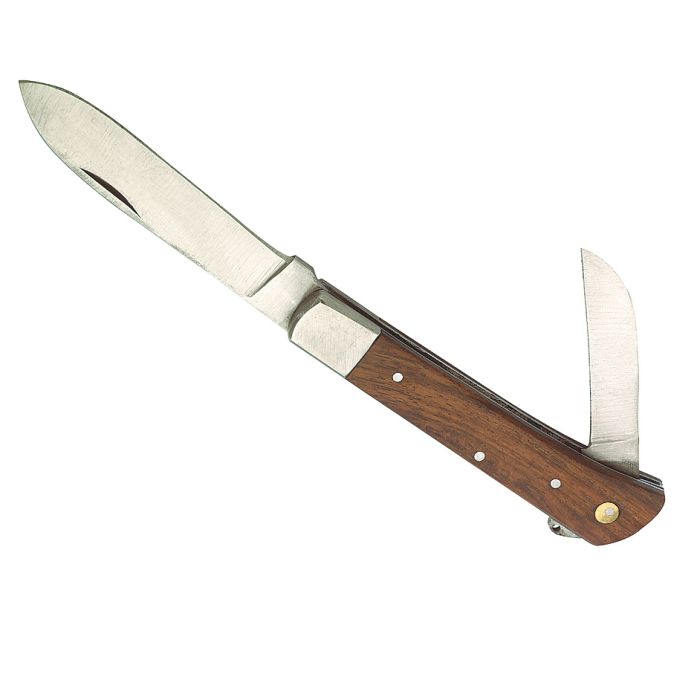 Couteau de berger inox lames 8 et 5,5 cm