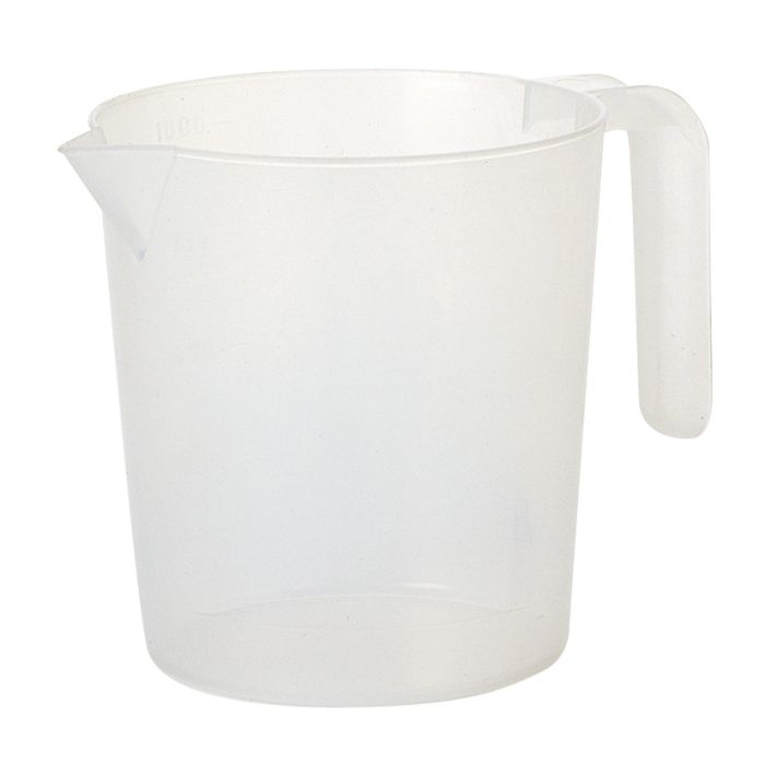 Transparent dosing cup