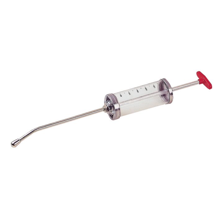 Metal drenching syringe - 300ml