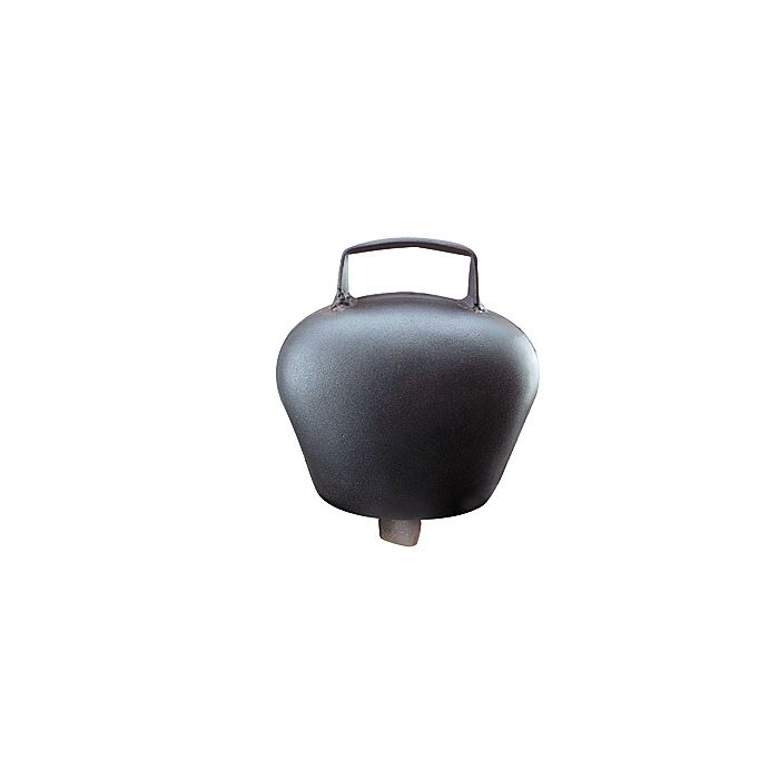 Black blue curved steel bell 88 mm