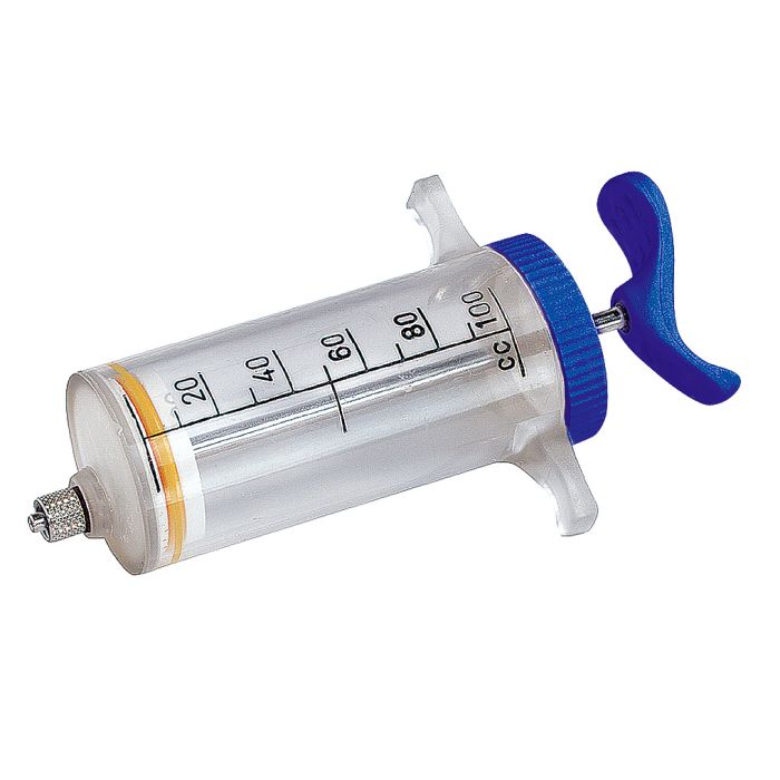 Syringe DEMAPLAST with Luer lock fitting 100ml