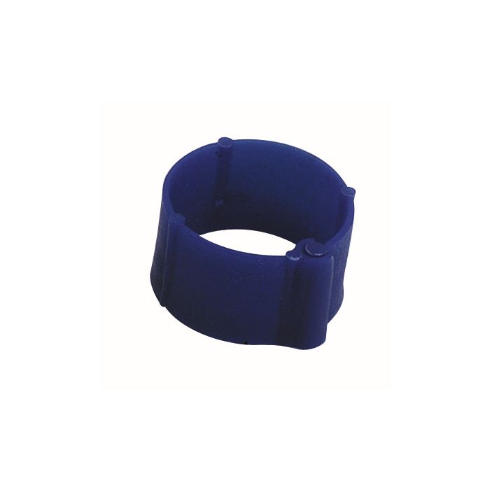 Blaue Clipringe 16Mm X100