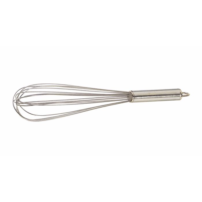 Stainless steel milk whisk and handle 35 cm