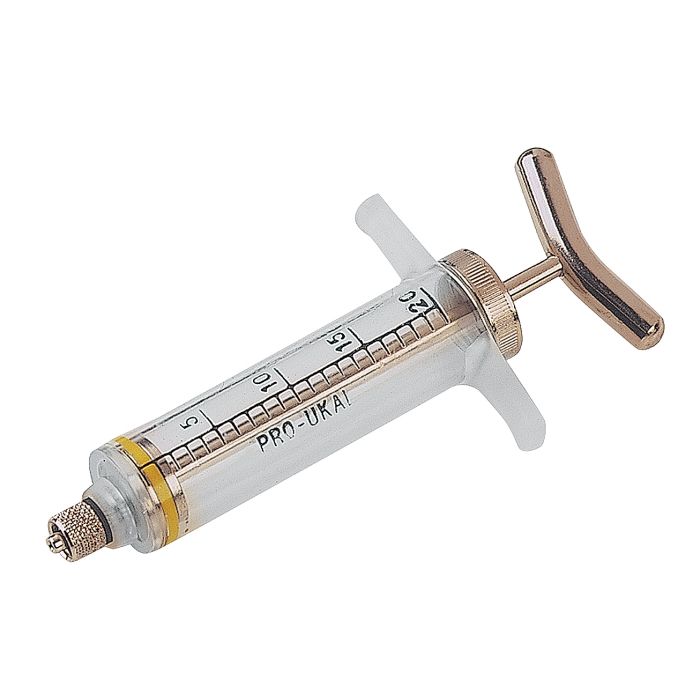 DEMAPLAST syringe with luer lock fitting 20 ml