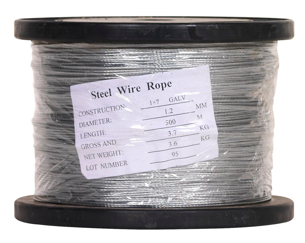 Galvanized steel cable 500 m Ukal